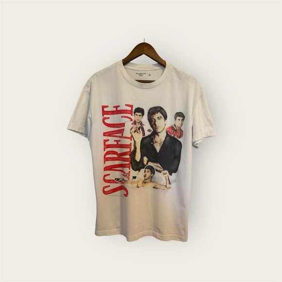 Abercrombie & Fitch Scarface Graphic T-Shirt - Picture 1 of 5